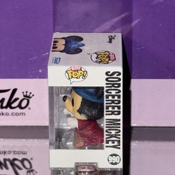 Funko: Sorcerer Mickey #990 Bitty Pop! from Disney Mickey & Friends Series - Picture 2 of 9